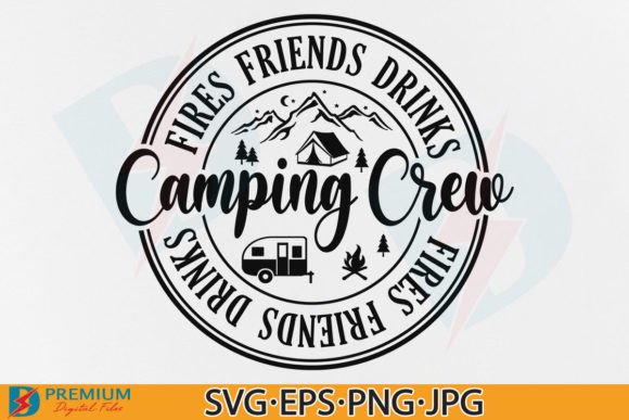 Camping Crew SVG