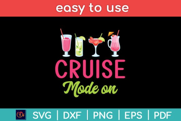 Cruise Ship Cruise Mode on Funny Svg Graphics for Crafts