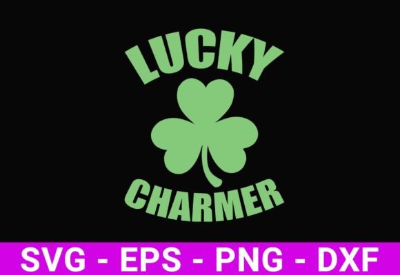 Lucky Charmer Boys Kids Girl Funny SVG