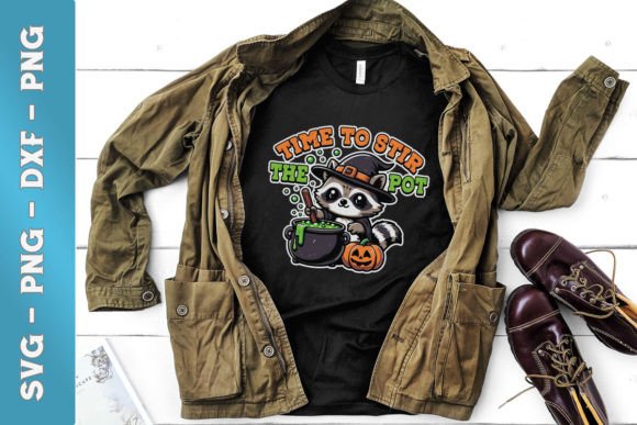 Time to Stir the Pot Halloween Funny SVG for Crafts and Graphics